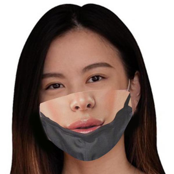 面白いフェイスマスク通気性のある洗える口の保護再利用可能な口のマスクI