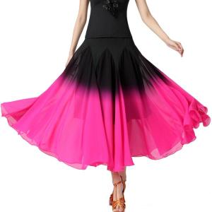 社交ダンス スカート パフォーマンス ワルツ服...の詳細画像4