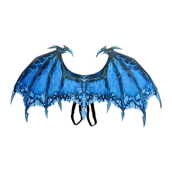 恐竜の羽の小道具仮面舞踏会の装飾誕生日ハロウィンドラゴンコスチュームブルー