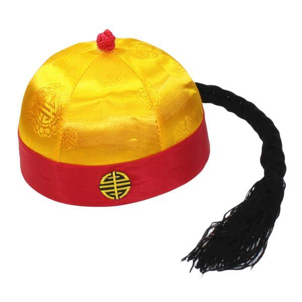 51〜52cm 中国の東洋の帽子 中国の東洋の帽子パーティーコスプレ帽子帽子