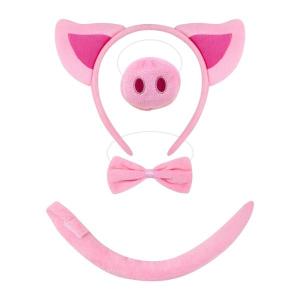 豚コスチュームセット帽子動物コスプレパフォーマン...の商品画像