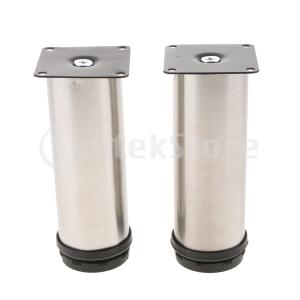 2本の調節可能なソファ足脚ステンレス鋼家具キャビネット足15