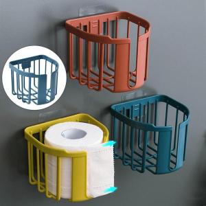 トイレットペーパーロールホルダー食器棚下の粘着性...の商品画像