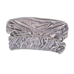 長方形オットマン スリップカバー ほとんどのヒンジ付き蓋収納用 オットマン 寝室 ライトグレー