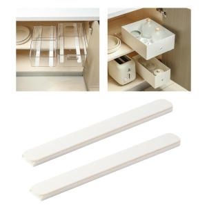 2 個ビン引き出しレール DIY 引き出しオー...の詳細画像2