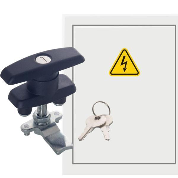 T ハンドルロック合金ロック本体キャビネットドアロックキャンピングカーレターボックス引き出しスタイル...