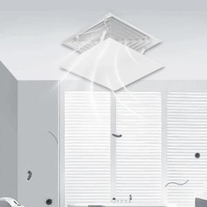 エアコンの通気口デフレクター 天井の風よけ用 60x60cm｜stk-shop