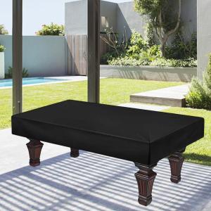 ビリヤード プール テーブル カバー パティオ家具カバー 屋外屋内ゲームルーム用 287cmx155cmx82cm
