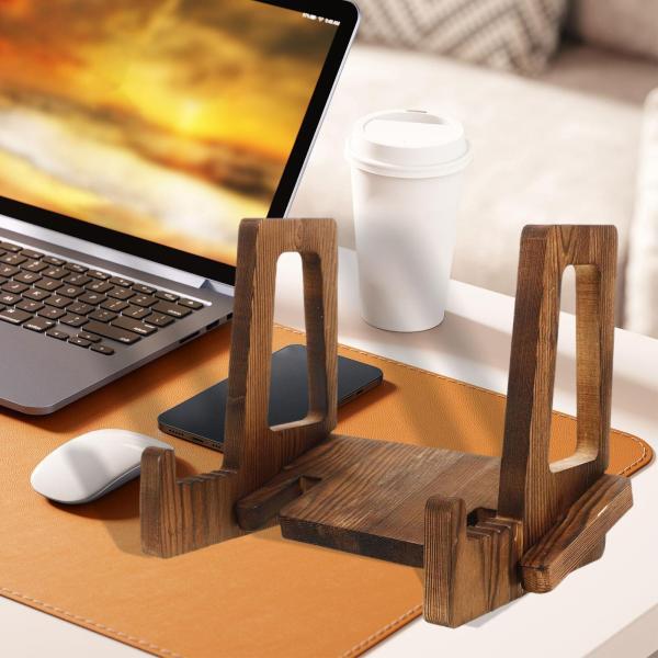 ビニールレコードディスプレイスタンドアルバムディスプレイラック安定したデスクトップストレージホルダー...