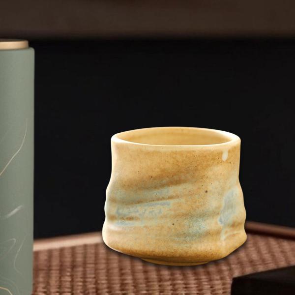 陶器コーヒーカップ 200ml ヴィンテージ アフタヌーンティーマグ 新築祝いギフト ティーカップ ...