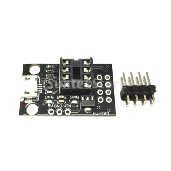 開発プログラマー ATtiny13A/ATtiny25/ATtiny85/ATtiny45 プログラ...