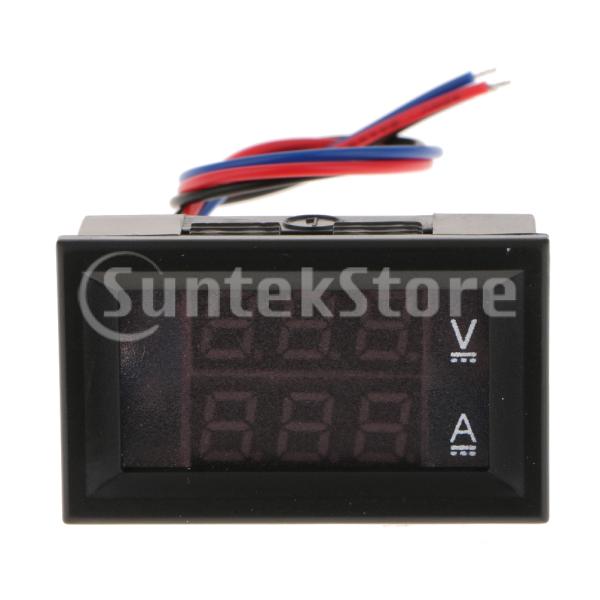 B Blesiya 高精度 デジタル電圧電流計 測定範囲:DC 0-100V  分流器  LEDデュ...