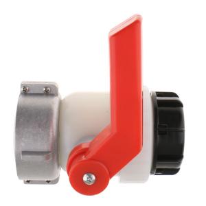 2個セット.IBC水タンク用カバーホースアダプター1000リットルタンクIBC