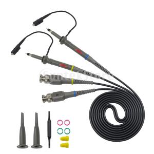 100MHz オシロスコーププローブキット BNCコネクタ テストプローブ