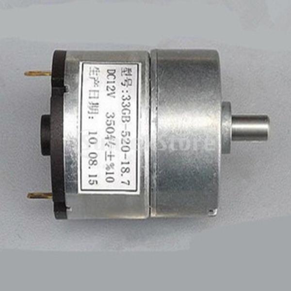 減速ギアードモーター dc12 減速モーターメタル低騒音 高トルクモータ 減速機 おもちゃカー用