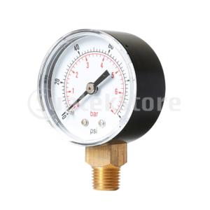 ts-y508-100psi y50ラジアル圧力計0-100psi 0-7bar