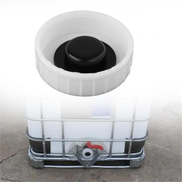 IBC トート 蓋カバー 家庭用ガーデン食品保管用水タンクキャップの交換用 80mm 細糸 3 点セ...