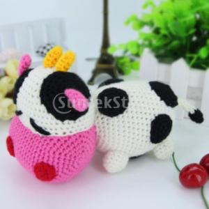 かぎ針編みキット 動物 あみぐるみ 豚 牛 羊 簡単ぬいぐるみ手芸キット