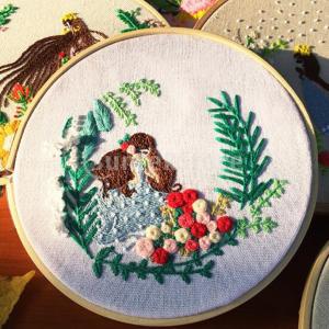 刺しゅう（欧風刺繍） TOZOファクトリー) クロスステッチ 刺繍キット 刺繍セット 刺繍