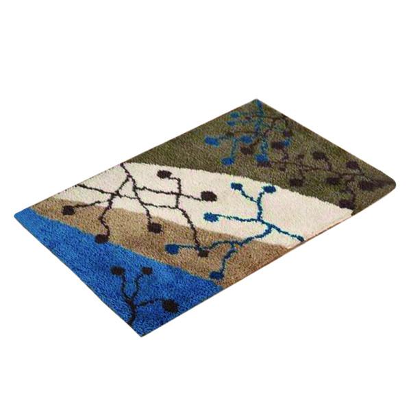 1セットラッチフック敷物キット手作り工芸品80×50センチ秋の風景