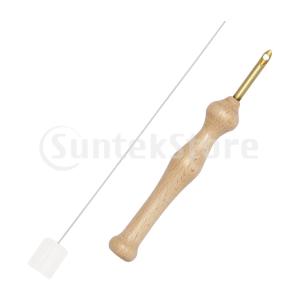 刺繍パンチニードル  スレッダー 木製 ホビー 手芸