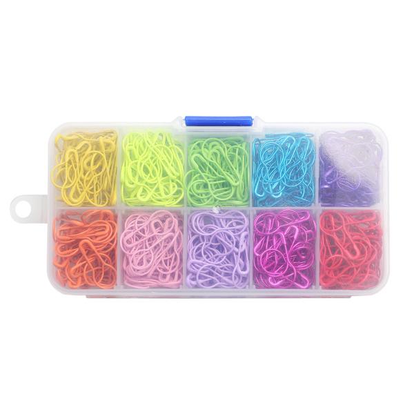 500PCS 電球安全ピン各種 安全ピン小さな色のバルクヘビーデューティ