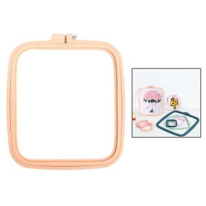 クラフトDIYウェディングデコレーション用刺〓フープマクラメリング22x19.5cm