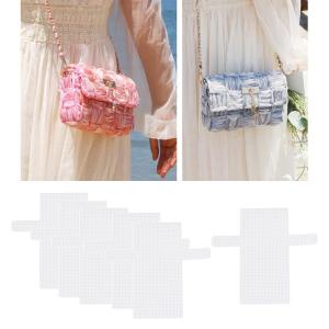バッグ刺〓ニット財布ディアレット用6xメッシュクリアプラスチックキャンバスシート｜stk-shop