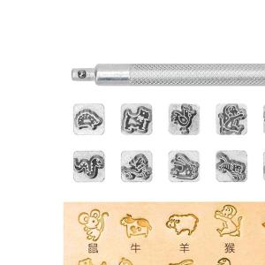 12ピースレザークラフトワーキングサドル作りD...の詳細画像5