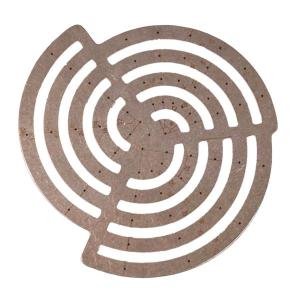 奈良一刀彫 「月こよみ」（作：浦弘園） 捧げ物12か月分付き : 奈良