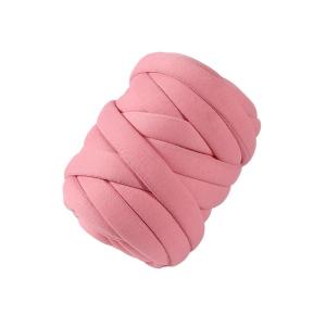 250G/0.55lbs 分厚い糸 ジャンボチューブ糸 クラフト用 DIY スロー ソファ ベッド ピロー ピンク
