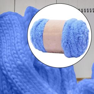 太い分厚い糸手編み DIY 重量糸スローラグ作...の詳細画像4