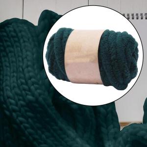 太い分厚い糸手編み DIY 重量糸スロー敷物作...の詳細画像5