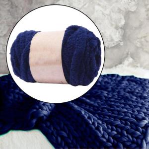 太い分厚い糸手編み DIY 重量糸スロー敷物作...の詳細画像4