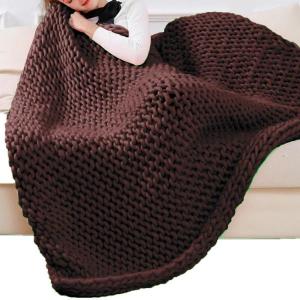 太い分厚い糸手編み DIY 重量糸スロー敷物作...の詳細画像2