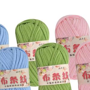 6x 分厚い糸 T シャツ糸編み糸セット 玄関...の詳細画像3