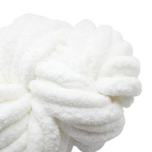 分厚いシェニール糸 洗えるスーパーかさ高糸 か...の詳細画像3