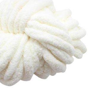 分厚いシェニール糸 洗えるスーパーかさ高糸 か...の詳細画像2
