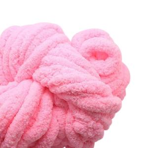分厚いシェニール糸 洗えるスーパーかさ高糸 か...の詳細画像2