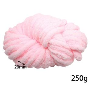 分厚いシェニール糸 洗えるスーパーかさ高糸 か...の詳細画像3