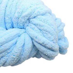 分厚いシェニール糸 洗えるスーパーかさ高糸 か...の詳細画像2