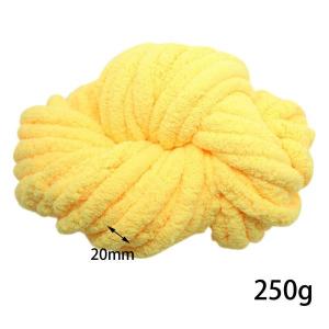 分厚いシェニール糸 洗えるスーパーかさ高糸 か...の詳細画像3