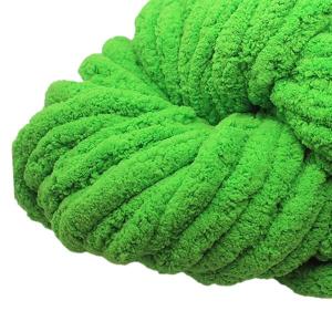 分厚いシェニール糸 洗える巨大アクリル繊維 ブ...の詳細画像2