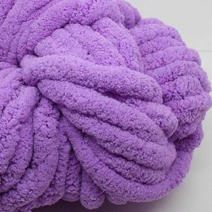 分厚いシェニール糸 洗える巨大アクリル繊維 ブ...の詳細画像4