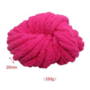 分厚いシェニール糸 洗える巨大アクリル繊維 ブ...の詳細画像3
