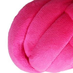 分厚い糸織りかぎ針編みジャンボ管状糸敷物作り ...の詳細画像4