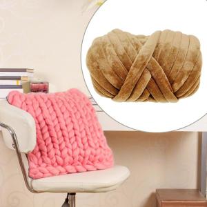 分厚い糸かぎ針編みハンドニットソフトかさばる分...の詳細画像1