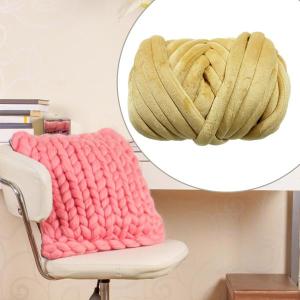 分厚い糸かぎ針編みハンドニットソフトかさばる分...の詳細画像1