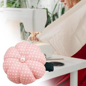 リストピンクッション 耐久性のあるピンホルダー キルティング 手芸 縫製用品用 ライトピンク｜stk-shop