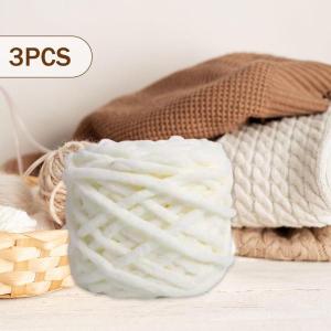 3本入り チャンキーシェニール糸 ソフトプラッシ...の商品画像